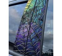 Decorative Car B-Pillar Sticker Set, Waterproof Sun Protection Scratch Cover B-Pillar Stickers, Personalized DIY Vehicle Door Pillarm, Side Scratch Cover Trim Decoration, Cut-to-Fit (#2,8pcs)