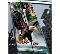 Decorative Car B-Pillar Sticker Set, Waterproof Sun Protection Scratch Cover B-Pillar Stickers, Personalized DIY Vehicle Door Pillarm, Side Scratch Cover Trim Decoration, Cut-to-Fit (#4,2pcs)