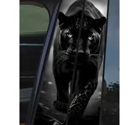 Decorative Car B-Pillar Sticker Set, Waterproof Sun Protection Scratch Cover B-Pillar Stickers, Personalized DIY Vehicle Door Pillarm, Side Scratch Cover Trim Decoration, Cut-to-Fit (#7,4pcs)