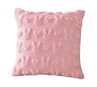 Decorative Easter Bunny Pillow, Covers Holiday Cushion Pillowcase, Stylish Washable Sofa Cover for Bedroom Living Room Bed Car Home Apartment Dormitory Office Coffee Shop Restaurant