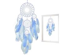 Decorative Hanging Dream Catcher, Lucky Five Rings Hanging Decor, Kids Room Wall Decoration, Beautiful Kids Bedroom Decor, Wall Hanging Feather Decor, Dream Catcher for Bedroom