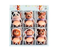 Decorative Laptop Stickers - 30 Pieces Animal Shapes | 3D Stickers For Kids Teens Journal Scrapbook Planner | Creative DIY Scrapbooking, School, Party, Adults Craft Lovers Students Water Card Making