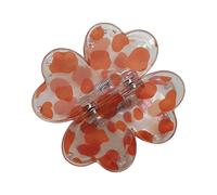 Decorative Magnetic Hair Clip - Plant Design Barrette For Daily Wear | Lightweight PP Construction With Secure Magnet Grip, Anti Slide Styling Tool, Elegant Hair Ornament Gift For Ladies