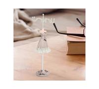 Decorative Mannequin Dress Jewelry Display Stand Model - Organizer for Earrings, Necklaces & Accessories - Elegant Jewelry Holder Type 1