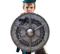 Decorative Medieval Shield - Valhalla Warweave Wall Ornament, Toy Decoration, Home and Restaurant Display, Authentic , Durable Design | Efficient Use with Ship Bar Game Room for Fantasy Decorat