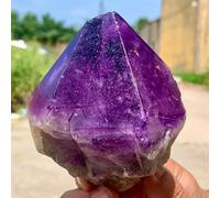 Decorative Ornaments Amethyst geode Quartz Cluster Crystal (Size : 100-150g)
