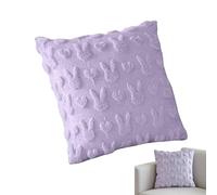 Decorative Pillowcase - Holiday Sofa Protector for Seasonal Styling | Premium Velvet Fabric with Embroidered Floral Motifs & Washable Finish for Home, Apartment, Dormitory and Restaurant Use