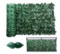 Decorative Privacy Fence Screen, Realistic Artificial Hedge Panel, Wall