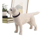 Decorative Realistic Dog Statues - Tabletop Animal Figurines Home Decor