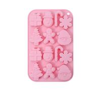 Decorative Silicone Moulds - Soft Candle Moulds, Silicone Mold with Winter Themed Figures, Flexible Mould for Desserts, Candy Molder Making Supplies, Art Molders for Food Creation