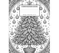 Decorative Tree Composition Book: Timeless Artwork for Daily Writing / 8.5x11 Inches / 100 Pages / College Ruled