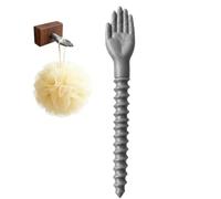 Decorative Wall Mount - Sculpted Hand Organizer, Durable Fixture Hardware, Modern Entryway Essential | Versatile Apartment Utility Gadget, Reliable Hanging Support for Purse Bag Bathroom Shower Hat