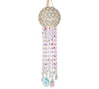 Decorative Wind Chimes - Indoor Outdoor Weather Resistant Light Catcher Chandelier Window Ornament, Elegant Hanging Wind Chime for Home Office Porch Garden Patio Ceiling Decor