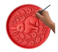 Decorative Yard Art Mould - Concrete Stepping Stone Garden Path Tiles Stone