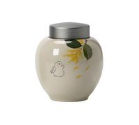 Decorativo Bonito diseño de conejo, bote de té, tarro de almacenamiento de cocina, tapas de doble sellado de aleación Premium, botes vacíos Contenedor