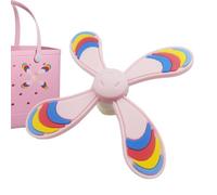 decorativo de zapatos, del molino de viento para el bolso | Encantador de sandalias de dibujos animados rotativas | Accesorios divertidos para zapatos de diapositivas, decoración de