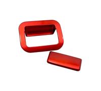 Decorativo Interior Cubierta Decorativa De Botón De Volante Rojo ABS, Estilo De Coche Para Toyota Para Camry 2018-2022 Interior Coche(Style5)