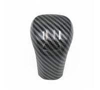 Decorativo Interior Cubierta Pomo Cambio Marchas Para Interior Coche Pomo Palanca Cambios Doble Color Embellecedor Pegado Para Toyota Para Corolla 2019-2021 Interior Coche(Fibra de carbon)