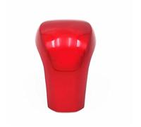 Decorativo Interior Cubierta Pomo Cambio Marchas Para Interior Coche Pomo Palanca Cambios Doble Color Embellecedor Pegado Para Toyota Para Corolla 2019-2021 Interior Coche(Rojo)