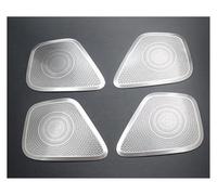 Decorativo Interior para Mercedes para Benz CLA C118 W118 A Class W177 V177 Altavoz Audio para Interior Coche Tablero Altavoz Pegatina Cubierta Decorativa Interior Automóvil(B Model Silver)