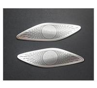 Decorativo Interior para Mercedes para Benz CLA C118 W118 A Class W177 V177 Altavoz Audio para Interior Coche Tablero Altavoz Pegatina Cubierta Decorativa Interior Automóvil(C Model Silver)