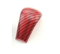 Decorativo Interior para Nissan para Qashqai J11 para X-Trail T32 2014-2020 Pomo Palanca Cambios para Coche Cubierta De Balonmano Pegatina Embellecedora Interior Automóvil(Rojo)