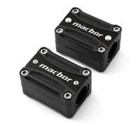 Decorativo Protección Bloque Protector de Motor, Parachoques, embellecedor Decorativo, Barra Choque, Compatible per Macbor Montana XR5 Fun 125 Plus 2021, 2022, 2023 y 2024