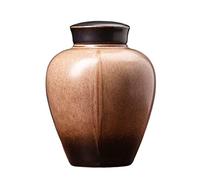 Decorativo Recipiente de cerámica for almacenar té de hojas sueltas, mantiene el té a granel ordenado y fresco, recipiente sellado for almacenar alimentos, recipientes for almacenar té, 410 ml Contene