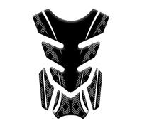 decorativo y protector Protector Adhesivo Para Depósito De Combustible Motocicleta, Accesorio Para Benelli TRK502 TRK 502 X(7 White)