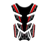 decorativo y protector Protector Adhesivo Para Depósito De Combustible Motocicleta, Accesorio Para Benelli TRK502 TRK 502 X(1 Red)