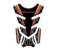 decorativo y protector Protector De Gel Para Depósito Motocicleta, Adhesivo, Accesorios Para Suzuki Para Bandit 600 650 1200 1250 650S 600S ABS(10 Orange)