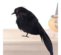 decorativos para Halloween de 6,3 pulgadas, Raven Pumpkin Light