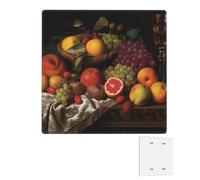 Decorator - Placa de pared de 2 bandas, cubiertas de interruptor de luz dúplex, cubiertas de toma de corriente de frutas para tomas eléctricas, cubierta de enchufe, tamaño estándar, placas de