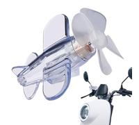 Decorazione Aereo Rotante,Décor D'avion Rotatif | Ornement Autocollant Extérieur | Ciondolo per Manubrio per Auto Elettrica - Rnement De Décor D’Avion Volant, Pendente per Manubrio per Auto Elettric