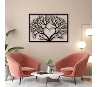 Decorazione murale con Ramo di Albero Nero in Metallo, decorazione murale estetica per Camera da letto con Albero Della Vita in Metallo, decorazione Moderna con Ramo artistico per soggiorn