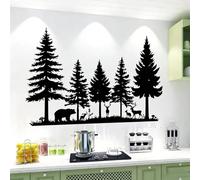 Decorazione murale in Metallo raffigurante la Foresta nera, decorazione murale in Metallo raffigurante una Grande baita in Legno di Pino, scultura Moderna con decorazione forestale per SOG