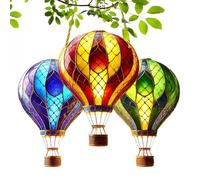 Decorazione Natalizia A Forma Di Palloncino Ad Aria Calda - Addobbi Natalizi In Acrilico Impermeabili | Addobbo Stagionale Per Compleanni Serate Esterni | Decorazione - Giardino Casa Cortile Fiestas