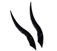 Decorazione per Auto | Modifica Corna Drago per Vettura - 2 Pezzi per Modifica Halloween Berlina Corteo Nuziale Festa Strada | Ornamento Auto Forma Corno Drago Gotico