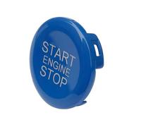 decorazioni interne Compatible Con Alfa Para Romeo Para Giulia Para Stelvio 2017 2018 2019 Cubierta Botón Arranque Parada Motor Coche Reparación Reemplazo(Blue)