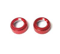 decorazioni interne Compatible Con Hyundai Para Kona Para SX2 2024 Para Santa Fe Para MX5 2025 Cubierta Botón Rojo Perilla Control Volumen Estéreo Coche