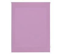 DECORBLIND | Cortina Enrollable translúcido Liso, Medida Estor: 80x175 Ancho x Largo/Medida Tela Estor Liso: 77x170 - Cortina Translucida Color Morado fácil instalación a Pared o Techo