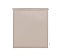 Decorblind EasyFix Estor enrollable translúcido, sin herramientas y sin taladrar, tamaño del estor: 67 x 180 cm ancho x largo/dimensiones de la tela: 64 x 175 cm - Estor liso marfil