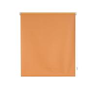 Decorblind | Estor Enrollable Opaco Liso Sin Herramientas y Sin Taladrar, Medida 42x180cm (Ancho x Largo), Tela 39x175cm - Color Naranja, para Ventanas