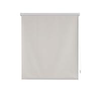 Decorblind | Estor Enrollable Opaco Liso Sin Herramientas y Sin Taladrar, Medida 62x180cm (Ancho x Largo), Tela 59x175cm - Color Plata, para Ventanas