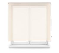 DECORBLIND | Estor Enrollable Tejido Screen Tamaño: 140x180 - Reducción de Destellos sin Renunciar a la Luz - Estor fácil instalación Pared o Techo - Estor Ventana Color: Maquillaje