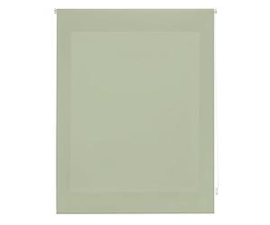 DECORBLIND Estor Enrollable Translcido Liso, Medida 160x175 - Tela Lisa 157x170 - Translcido Verde Pastel, Fcil Instalacin en Pared o Techo