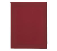 DECORBLIND Estor Enrollable translúcido Liso, Medida Estor: 160x175 Ancho x Largo/Medida Tela Estor Liso: 157x170 - Estor translucido Color Burdeos fácil instalación a Pared o Techo