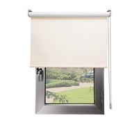 DECORESTOR Estor Opaco Termico Premium A Medida, Desde 40 a 300 cm de Ancho. Cierra el Paso de luz, conserva tu intimidad - Arena - Estores Enrollables para Ventanas y Puertas - Medida 96 x 280 cm
