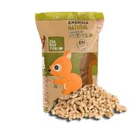 DECORESTOR Pellets Premium Madera 15 kg - Pack 35 Sacos Pelets para Estufas y Chimeneas (525 Kg)