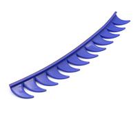 Decorhome Adhesivo Mohawk para Cascos - Adhesivo para Cascos con diseño de Cabeza de Cresta de Gallo - Calcomanías de Cascos de Goma para Motos de , Motocicletas, Bicicletas, Scooters (Cascos no